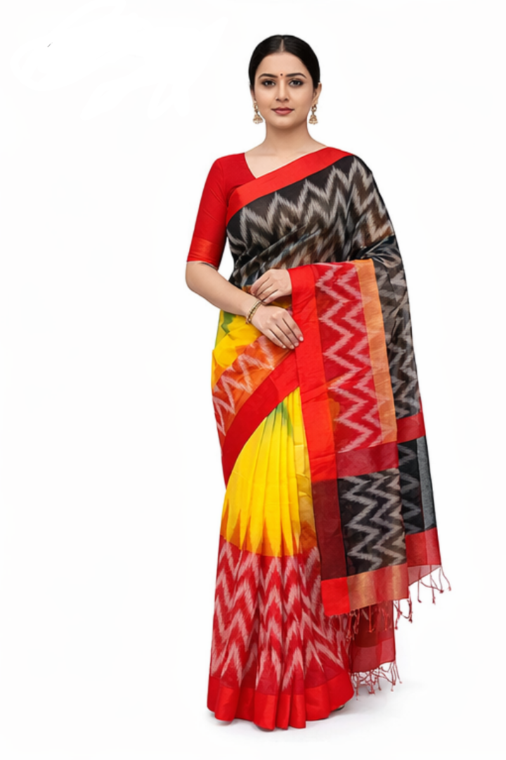 Ikkat kotki- কটকি শাড়ি